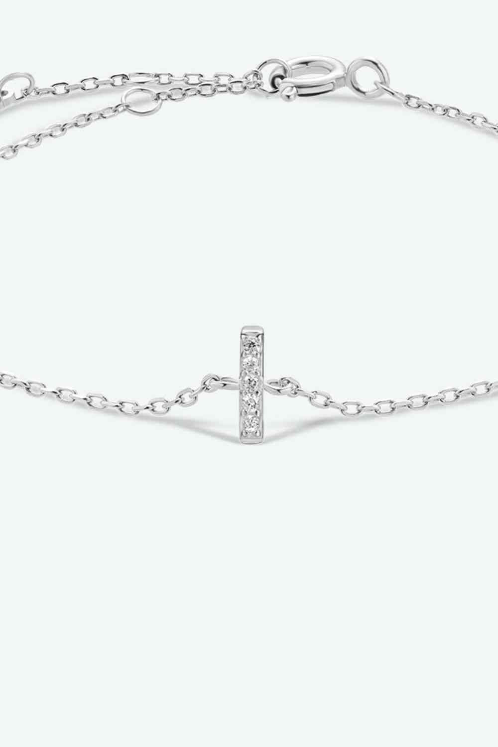 G To K Sterling Silver Bracelet