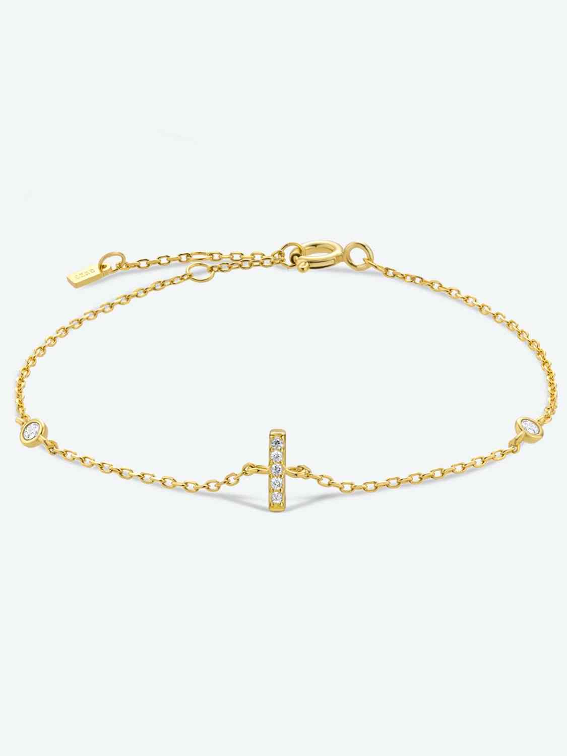 G To K Sterling Silver Bracelet