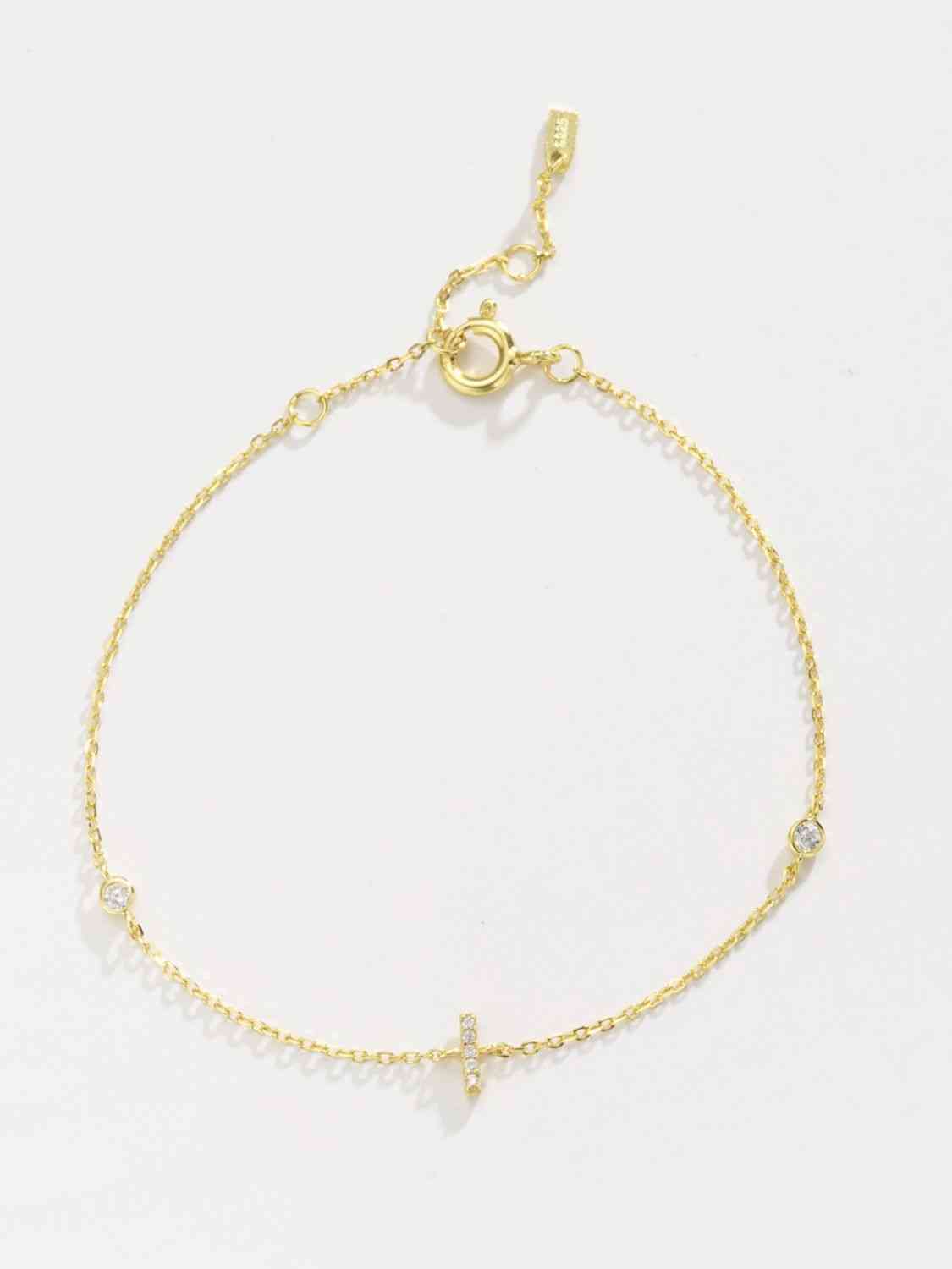 G To K Sterling Silver Bracelet