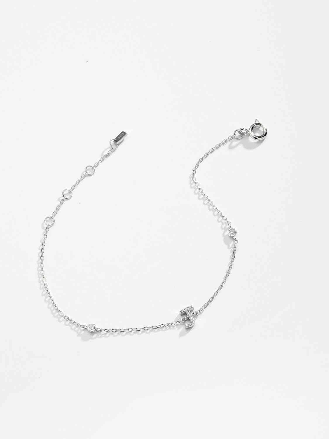 G To K Sterling Silver Bracelet