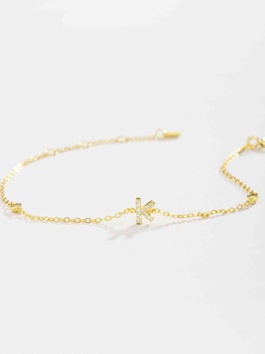 G To K Sterling Silver Bracelet