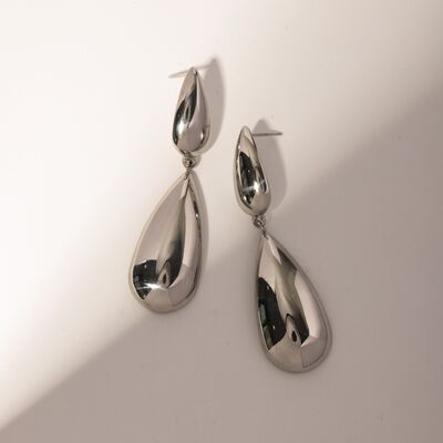 18K Gold-Pated Drop Earrings