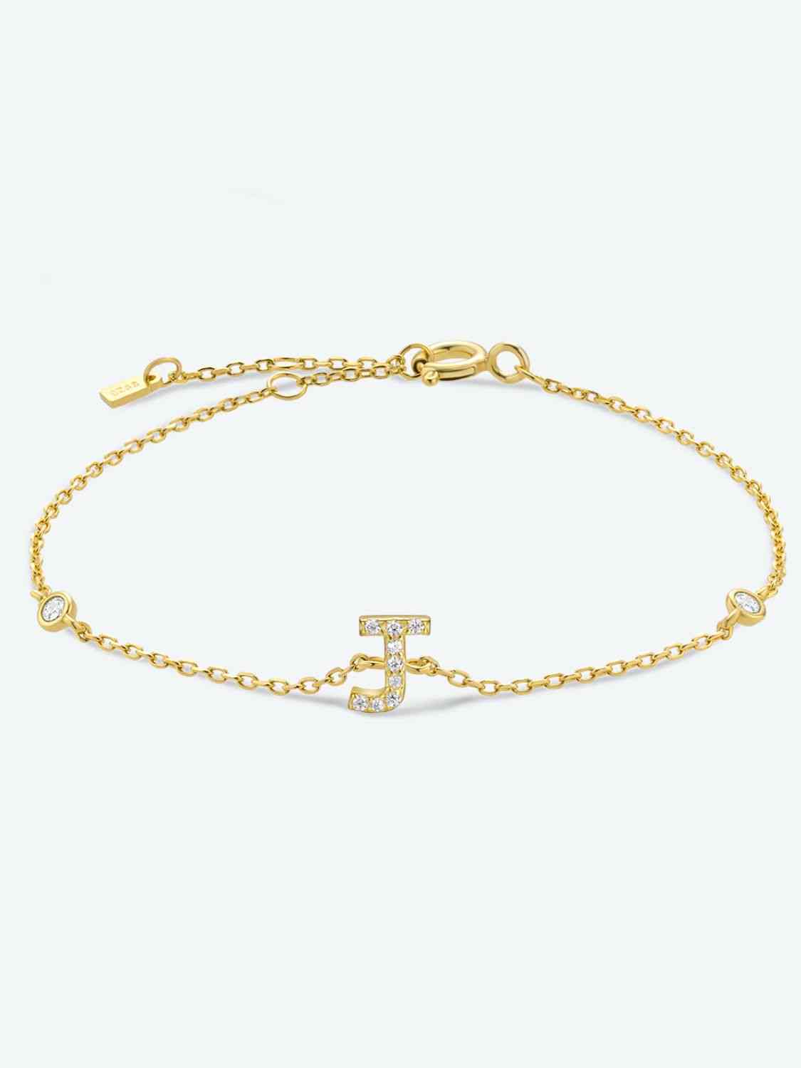 G To K Sterling Silver Bracelet