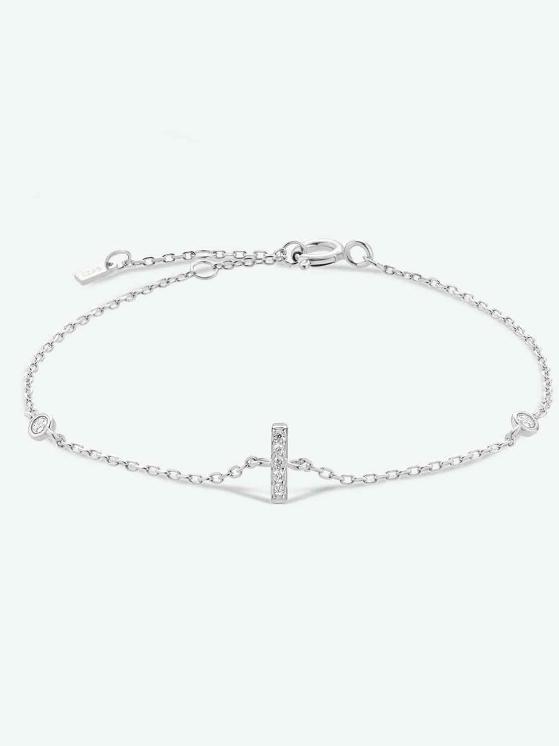 G To K Sterling Silver Bracelet