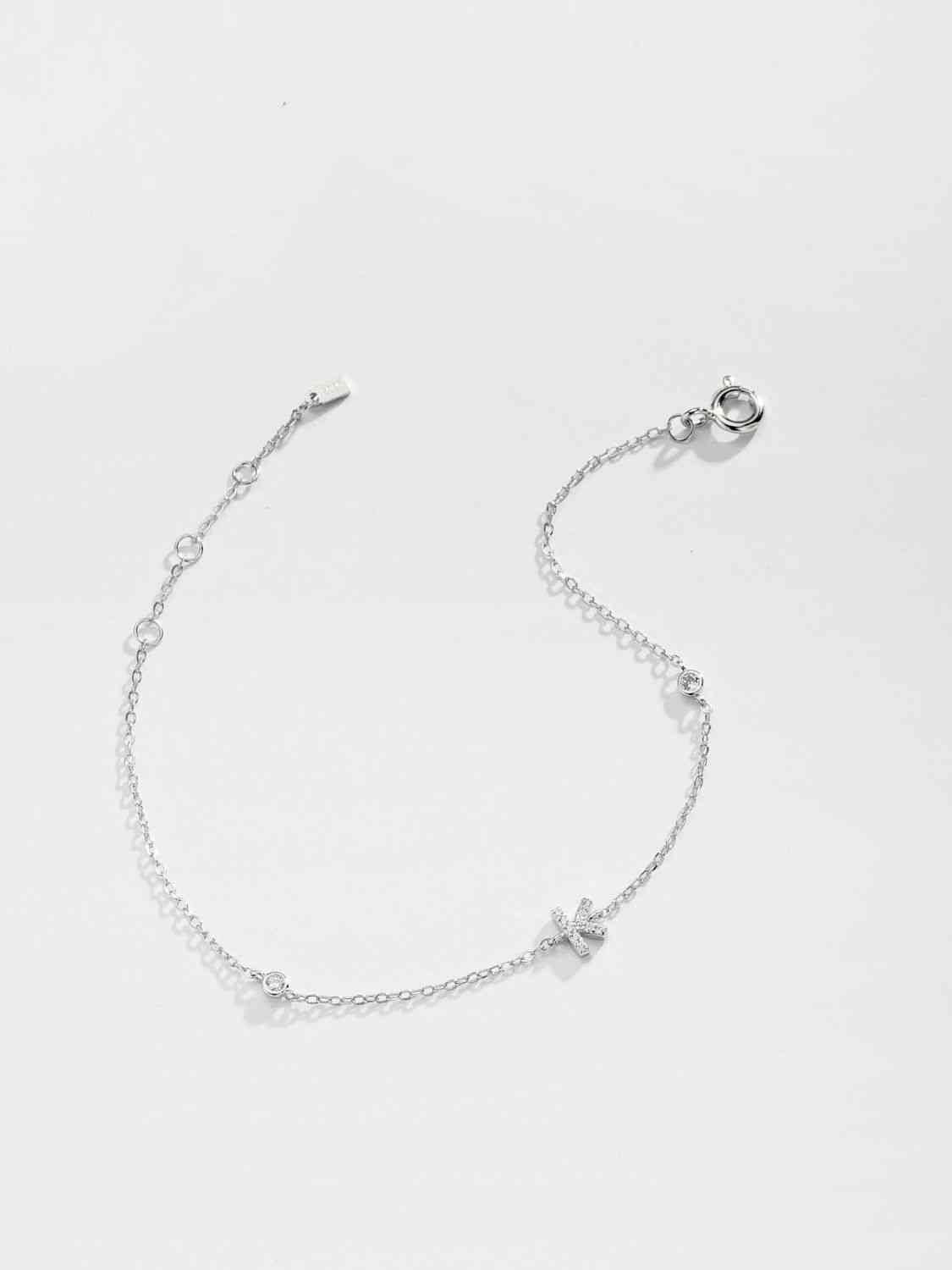 G To K Sterling Silver Bracelet