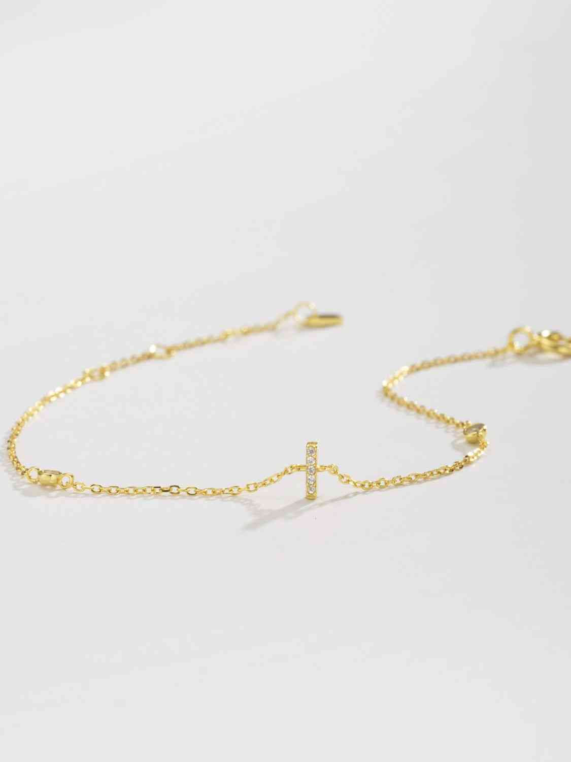 G To K Sterling Silver Bracelet