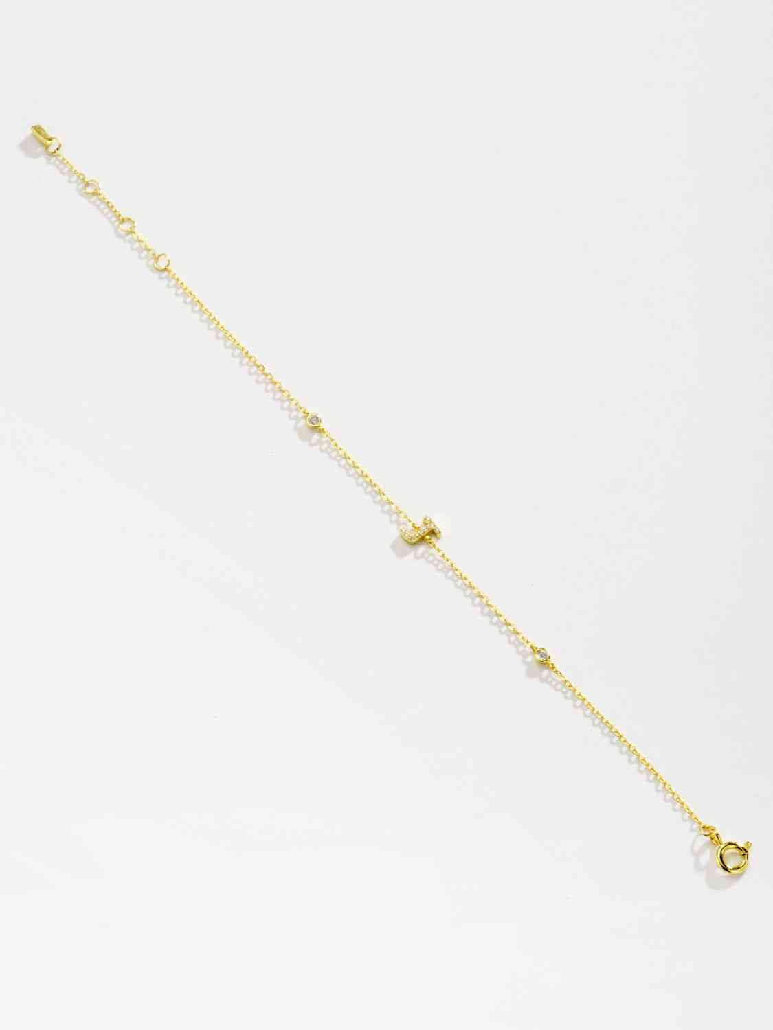 G To K Sterling Silver Bracelet