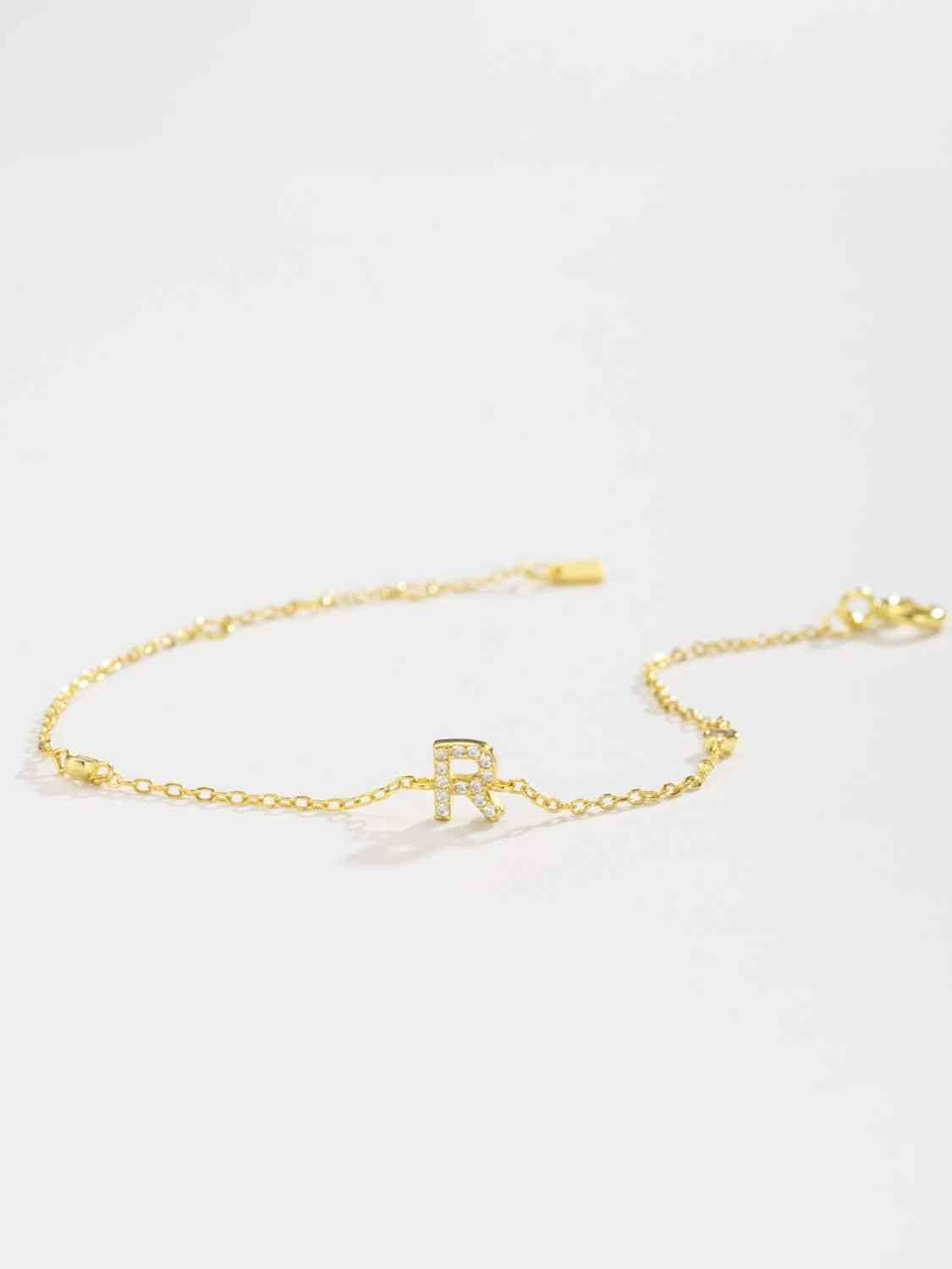 Q To U Sterling Silver Bracelet
