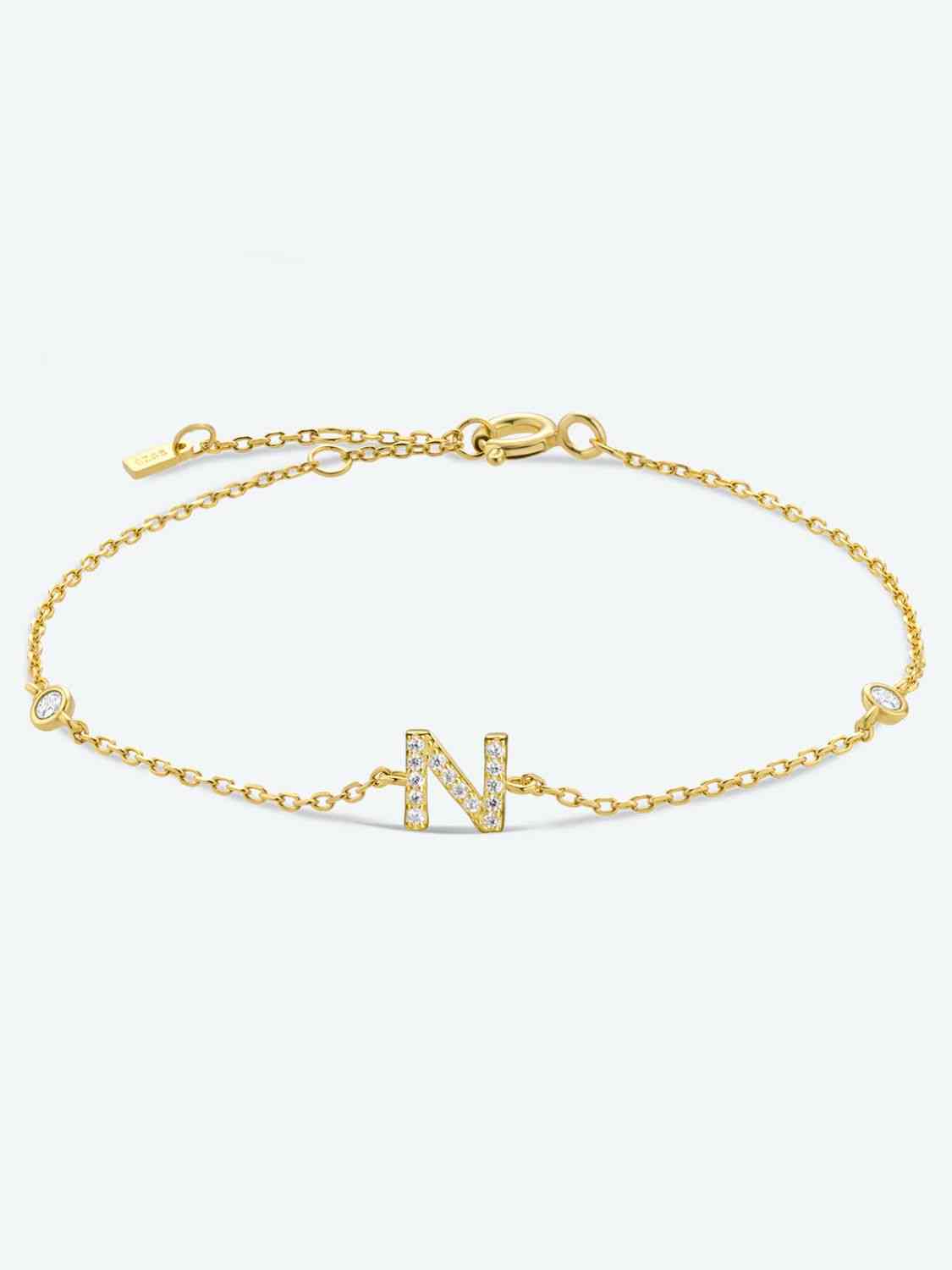 L To P Sterling Silver Bracelet