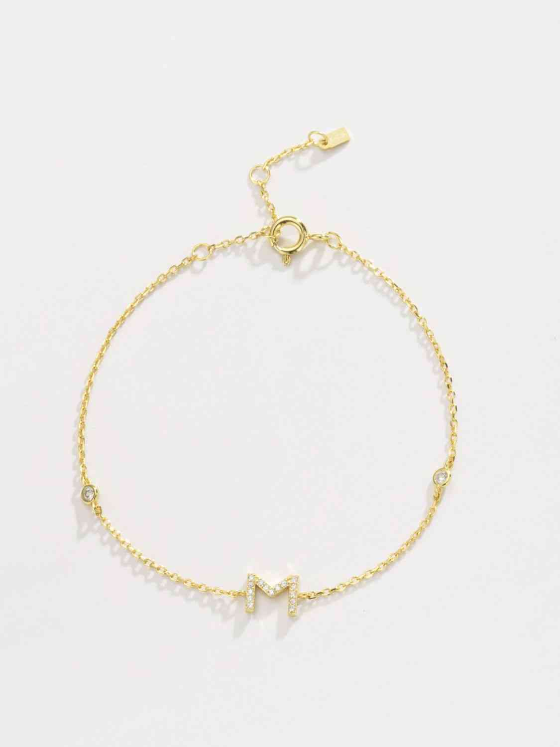 L To P Sterling Silver Bracelet
