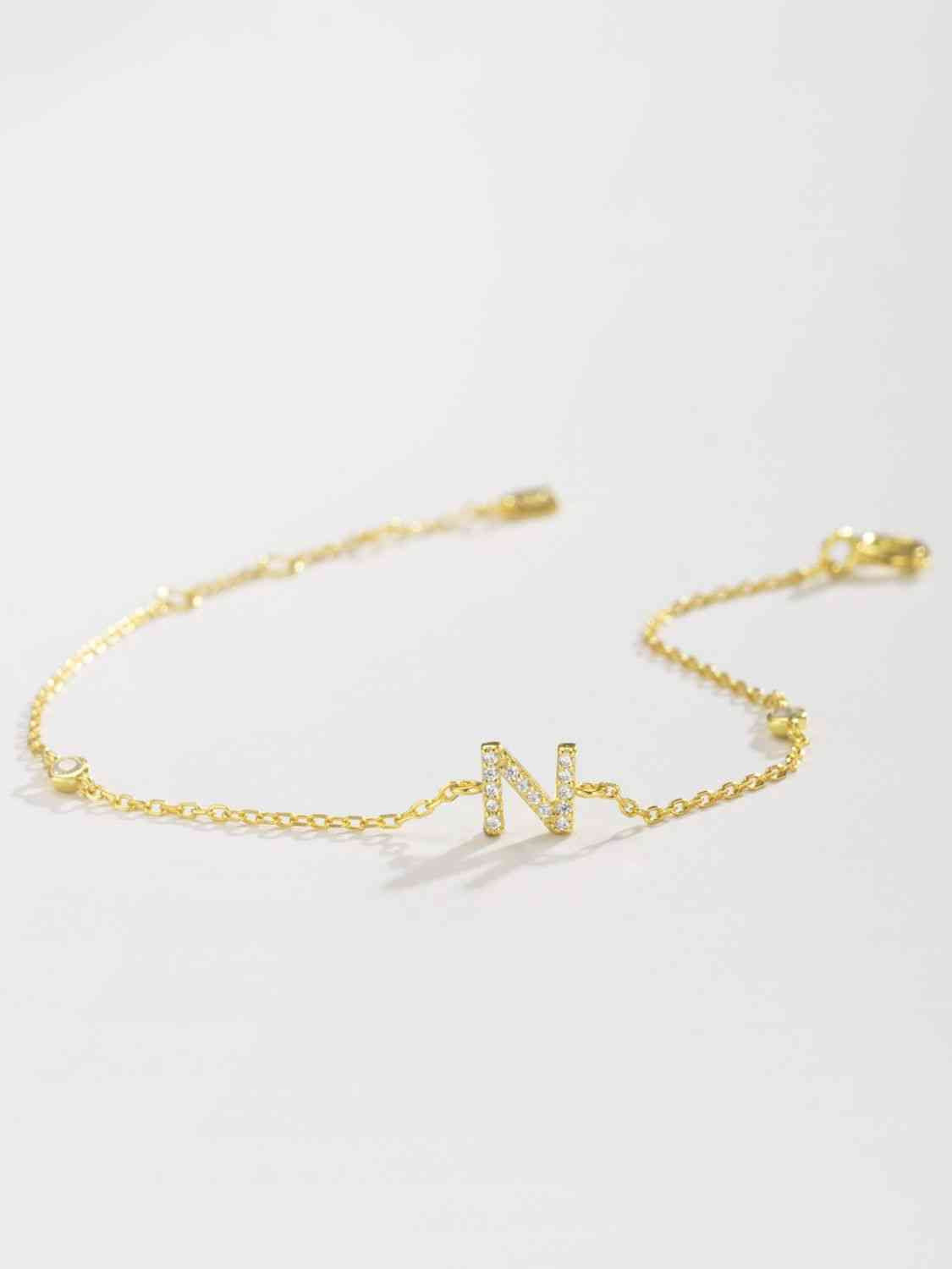 L To P Sterling Silver Bracelet