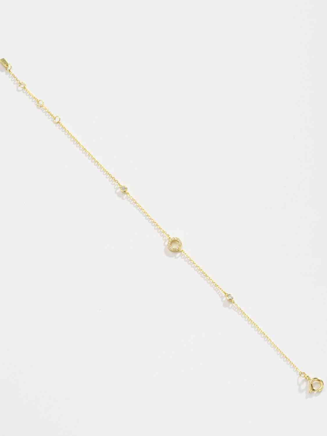 L To P Sterling Silver Bracelet