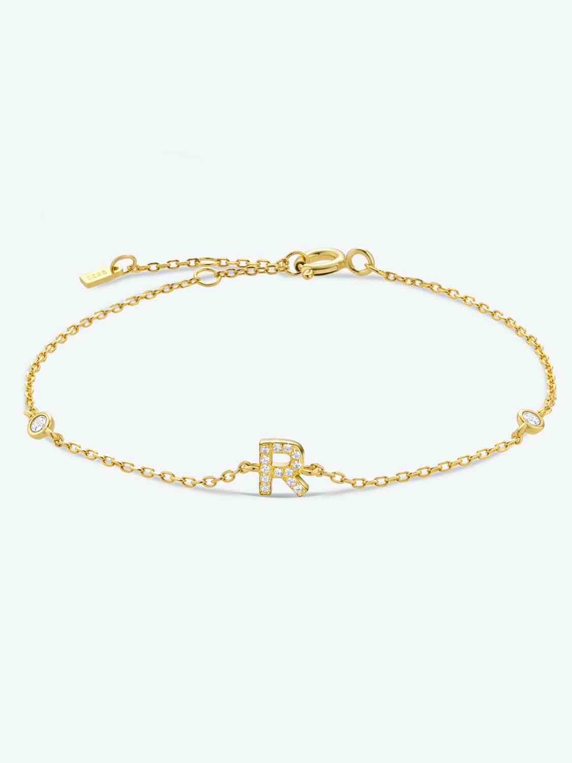 Q To U Sterling Silver Bracelet