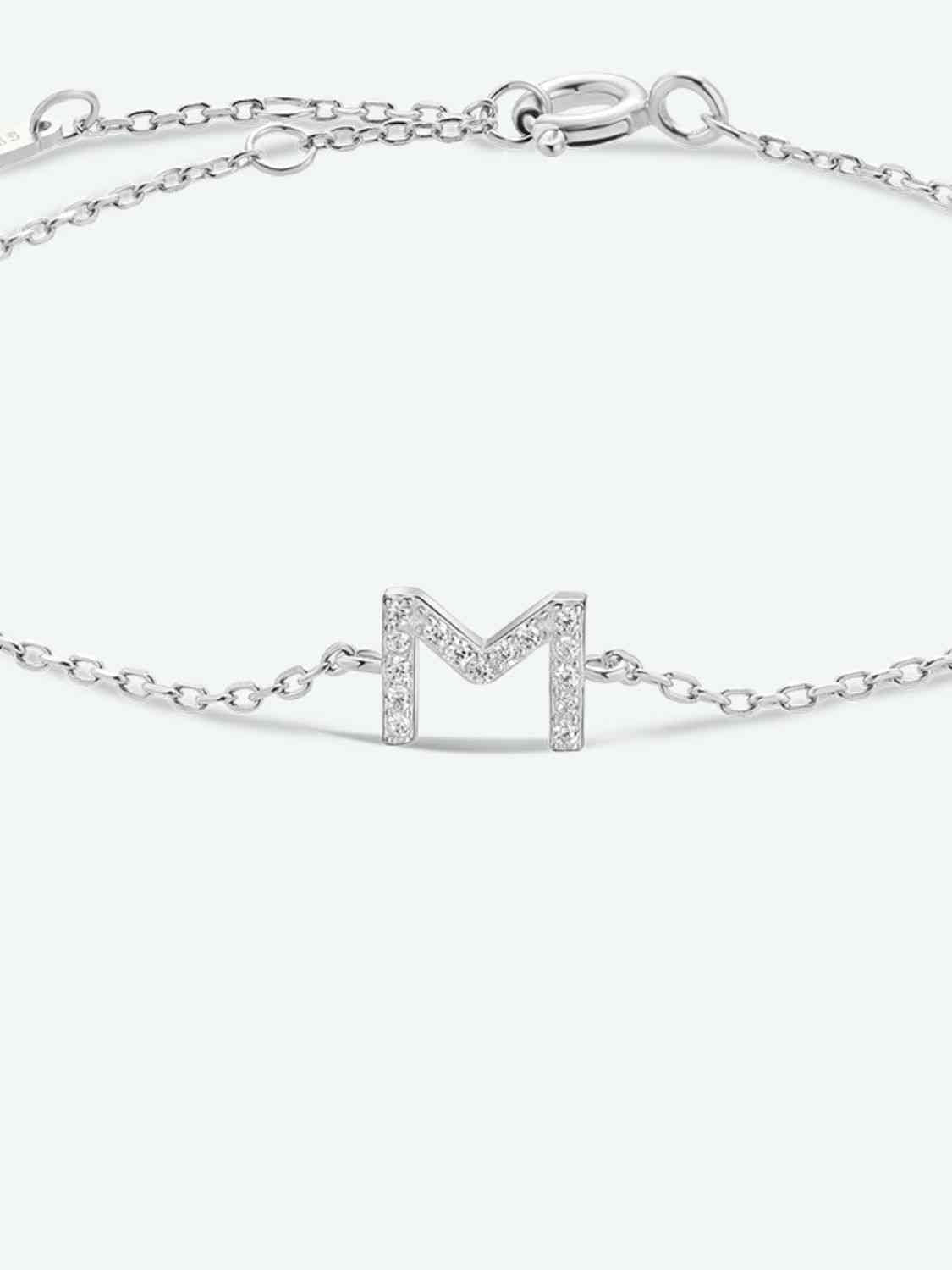 L To P Sterling Silver Bracelet
