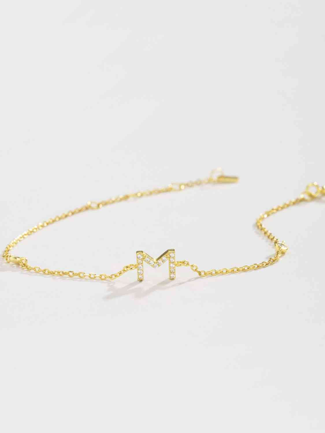 L To P Sterling Silver Bracelet