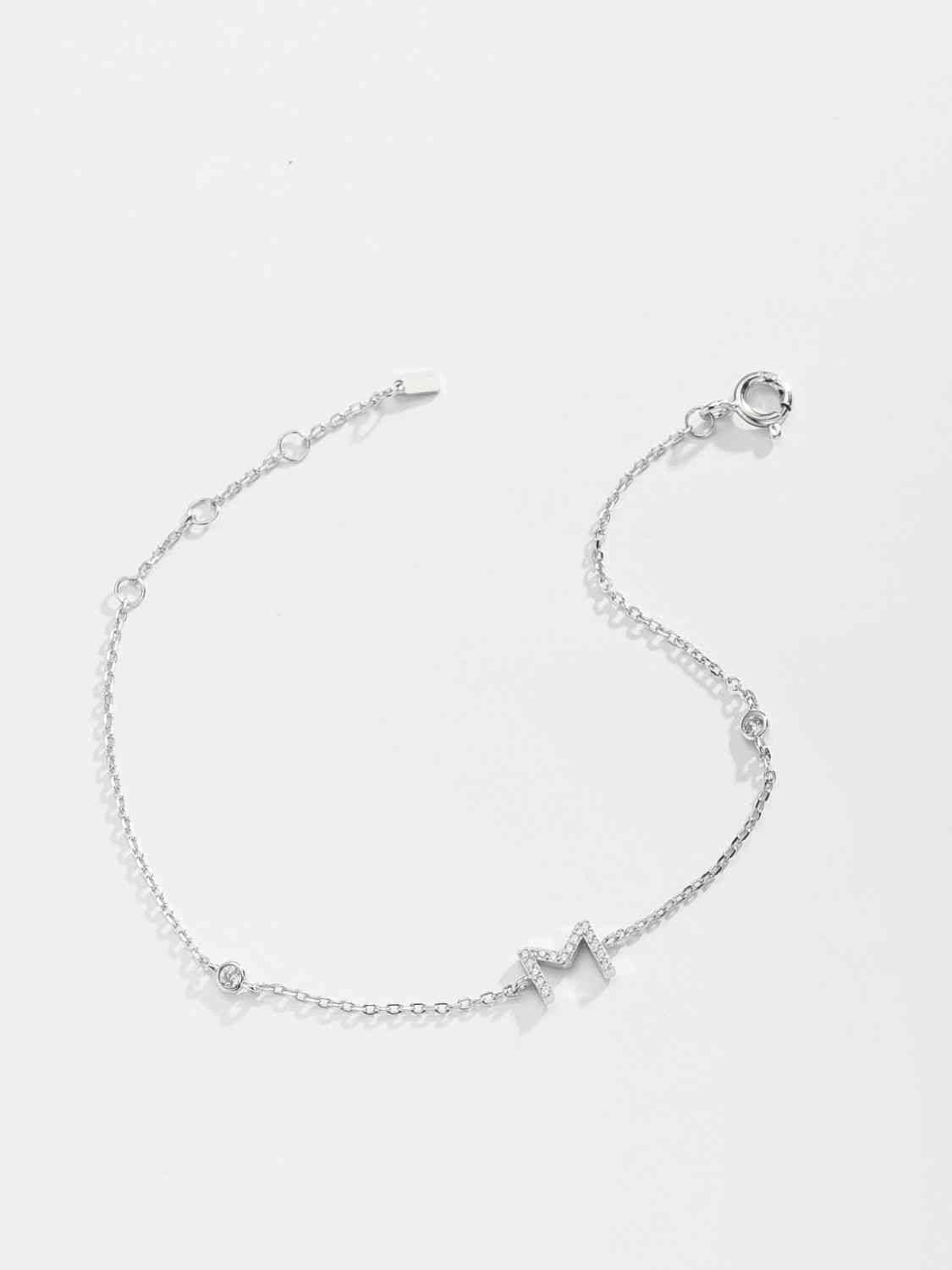 L To P Sterling Silver Bracelet