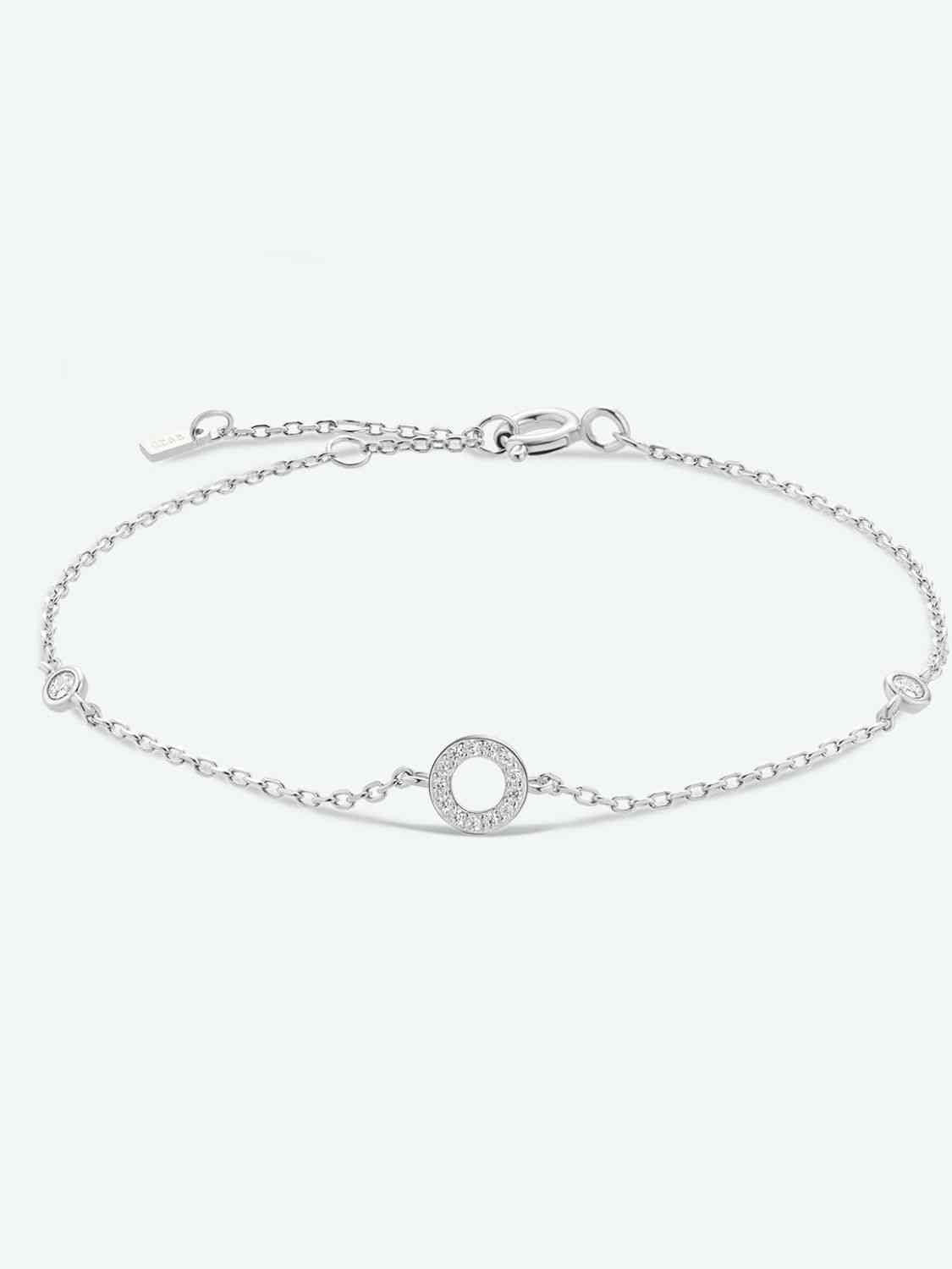 L To P Sterling Silver Bracelet