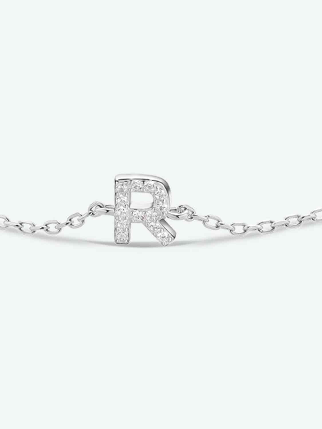 Q To U Sterling Silver Bracelet
